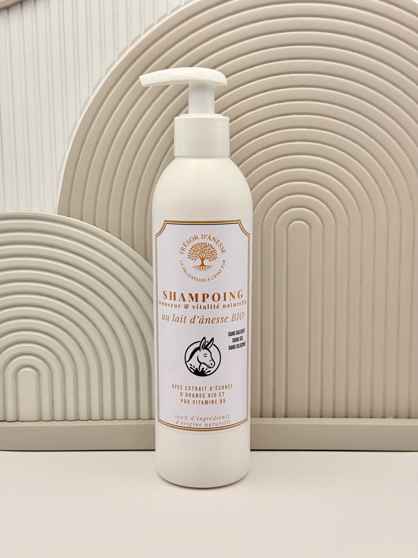 Shampoing bio lait d'ânesse naturel tous types cheveux
